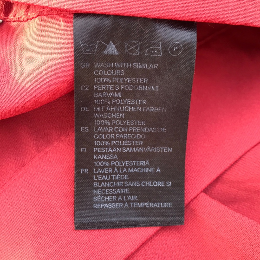 Layered Burnt Orange Skirt - Picture 6 of 7